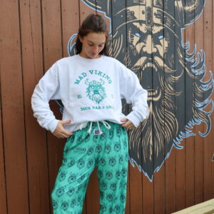 Mad Viking PJ Pants — Teal
